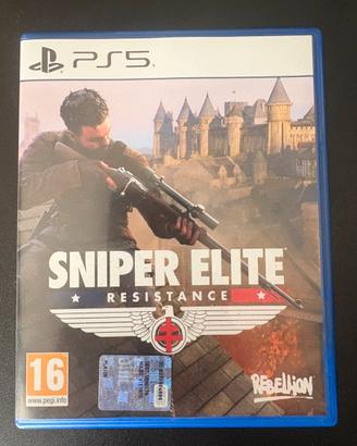 Gioco ps5 sniper elite resistance