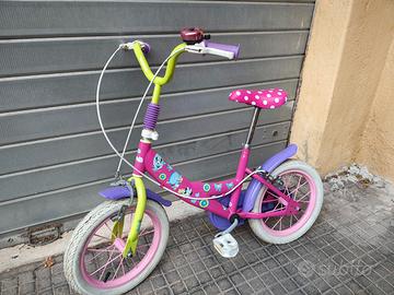 Bici bambina rosa Disney Minnie