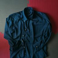 Camicia Vintage blu da uomo 