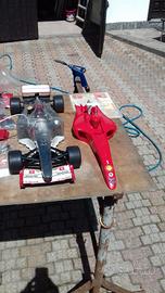 Modellino a motore Ferrari F2004 
