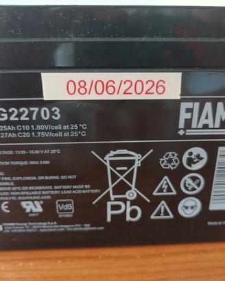Batteria NUOVA FIAMM FG 22703 27AH 