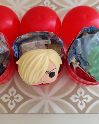 Collezione completa set One Piece Funko Pop Kinder