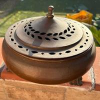 Braciere in rame vintage