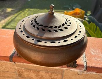 Braciere in rame vintage