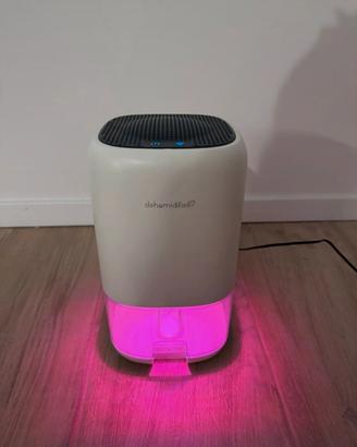 Deumidificatore Casa Silenzioso con Luce 7 Colori