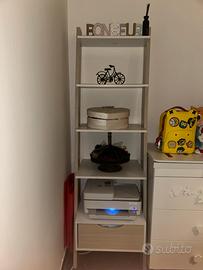 Libreria/scaffale  con cassetto