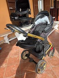 Trio completo Junama nero e oro Diamond Exclusive