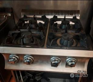 cucina 4 fuochi gas MBM 