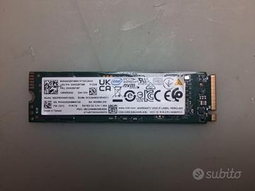 SSD M.2 NVMe 512GB Intel (2280 PCIe Gen3x4)