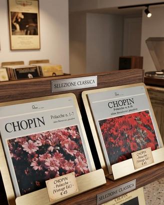 Lotto 2 vinili rari di chopin le polacche 