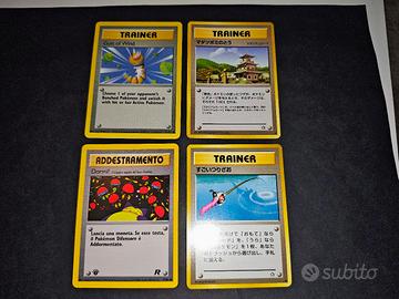 Pokemon lotto trainer addestramento 