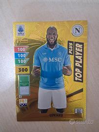 card Panini Adrenalyn Top Player Plus Lukaku Napol