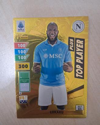 card Panini Adrenalyn Top Player Plus Lukaku Napol