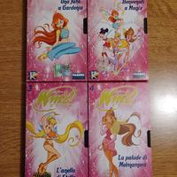 4 Videocassette VHS delle Winx.