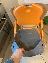 Seggiolino pappa regolabile