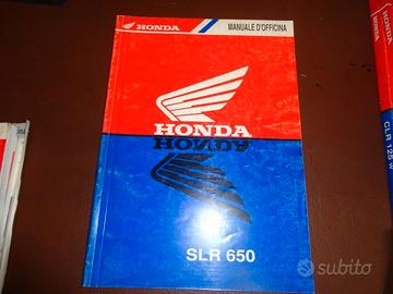 SLR650 manuale officina manutenzione Honda
