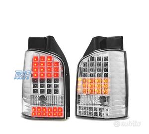 FARI LED PER VOLKSWAGEN VW T5 03-09 CROMATI LED