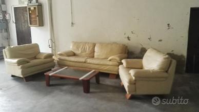 Divano in pelle Dondi