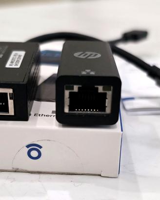 MOUSE WIRELESS HP NUOVO E ADATTATORI RJ45-USB-C