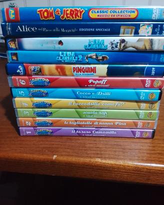 Lotto Cartoni Animati in DVD 