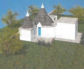 C.da Figazzano, trulli panoramici con terreno