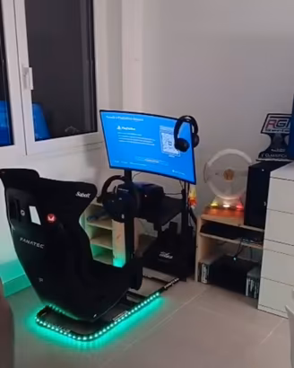 Postazione Sim Racing Fanatec
