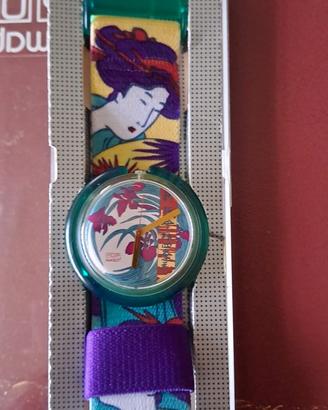 Pop Swatch Pwk152 Pleasure Garden Watch RARO