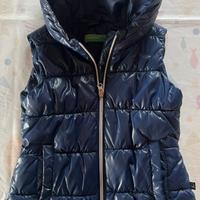 Benetton Gilet smanicato imbottito 7-8 anni 130 cm