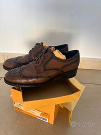 Tod's donna scarpe donna modello derby bucature