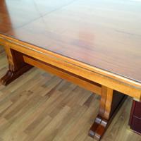 Tavolo allungabile massello 180x93x78cm