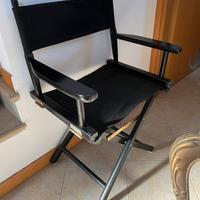 Sedia da regista nera