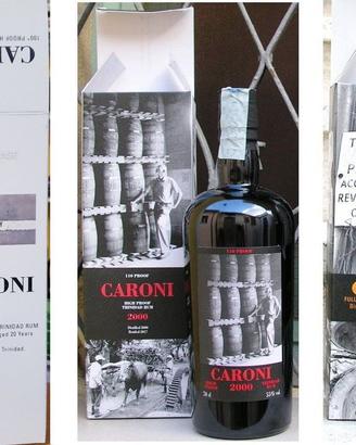 Caroni Velier 3 bottiglie