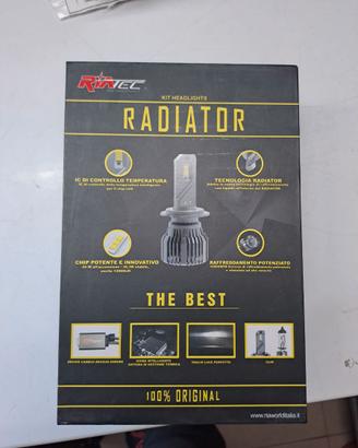 Lampada h4 radiator riatec professionali potente