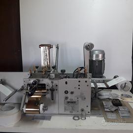 macchina stampa a caldo etichette 