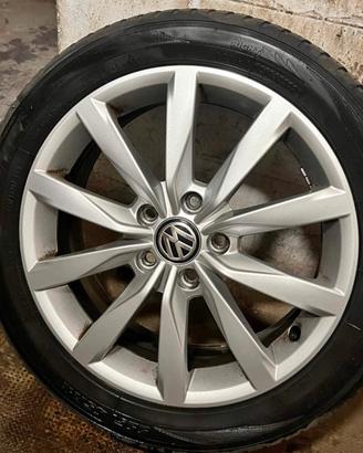 Cerchi con gomme Volkswagen audi skoda seat