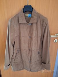 Vintage giacca donna effetto camoscio