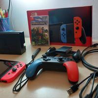 Nintendo switch, controller custodie e minecraft