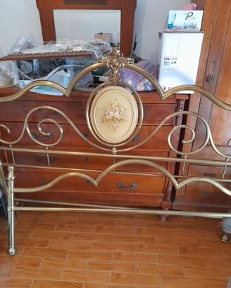 Testiera letto ottone