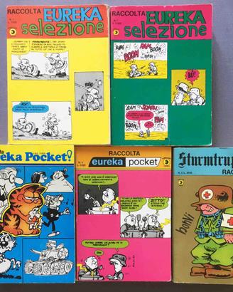 Lotto Misto Raccolta Eureka/Sturmtruppen. 5 copie
