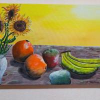 Quadro su tela , pittore francese 