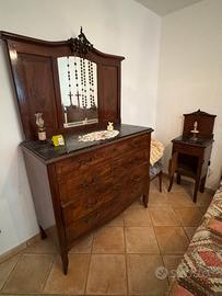 Camera da letto vintage