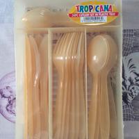 Posate in plastica da campeggio