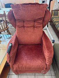 Poltrona Dafne con Roller System