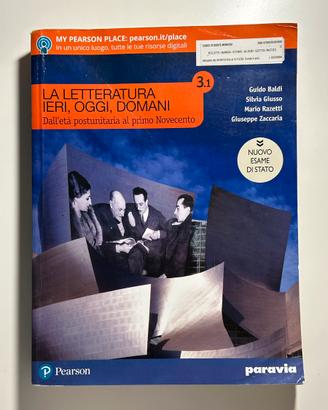LA LETTERATURA IERI, OGGI, DOMANI 3.2