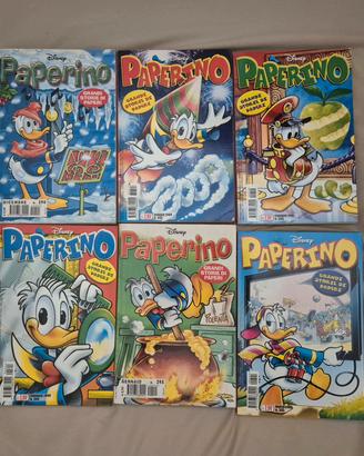 Fumetti "Paperino Mese" anni 2000 6pz.