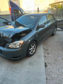 Toyota corolla incidentata