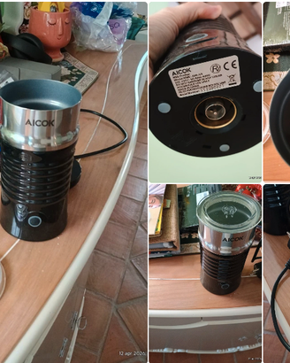Cappuccinatore come nuovo, schiuma calda