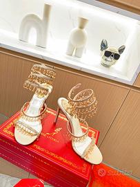 Sandali con tacco alto in cristallo RENECAOVILLA39