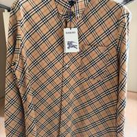 camicia Burberry tartan nuova