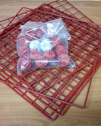 San Carlo espositore negozio vintage